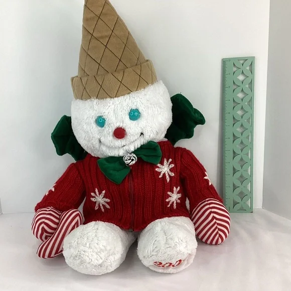 Dillards Mr Bingle Plush 25” Large New Orleans Maison Blanche 2007 Snowman - Picture 9 of 10